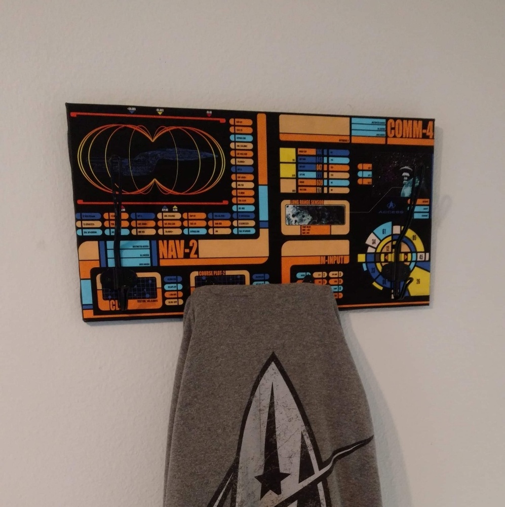 <Sold> Star Trek TNG com panel Coat